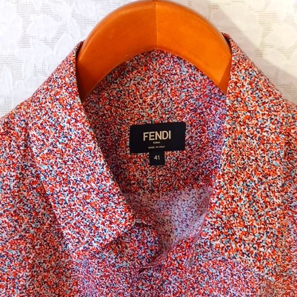 Fendi Other - Fendi Men's Dress Shirt S 41